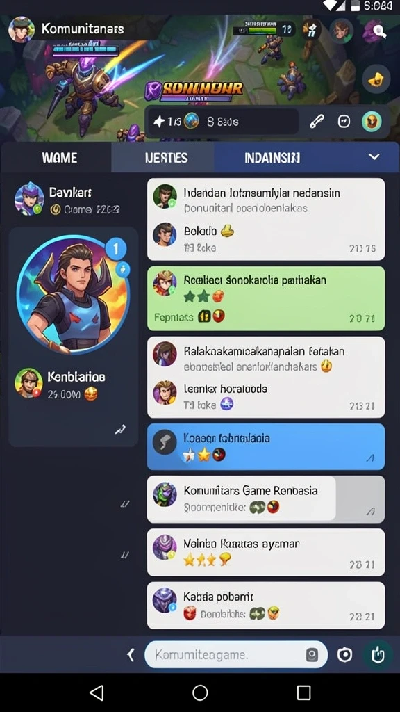 Tampilan antarmuka yang ramah pengguna dan menarik.