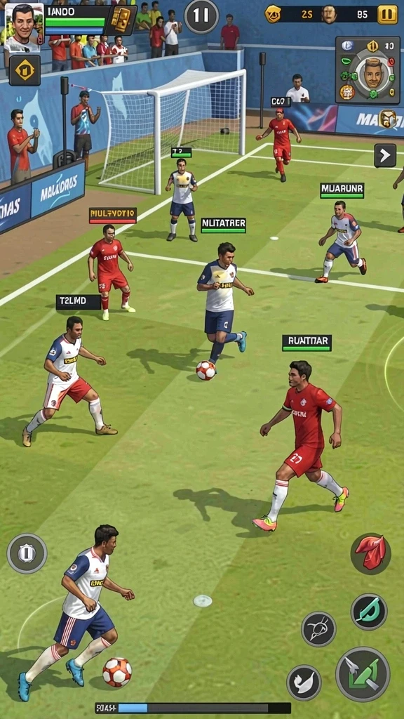 Grafis permainan yang memukau dan efek suara realistis.