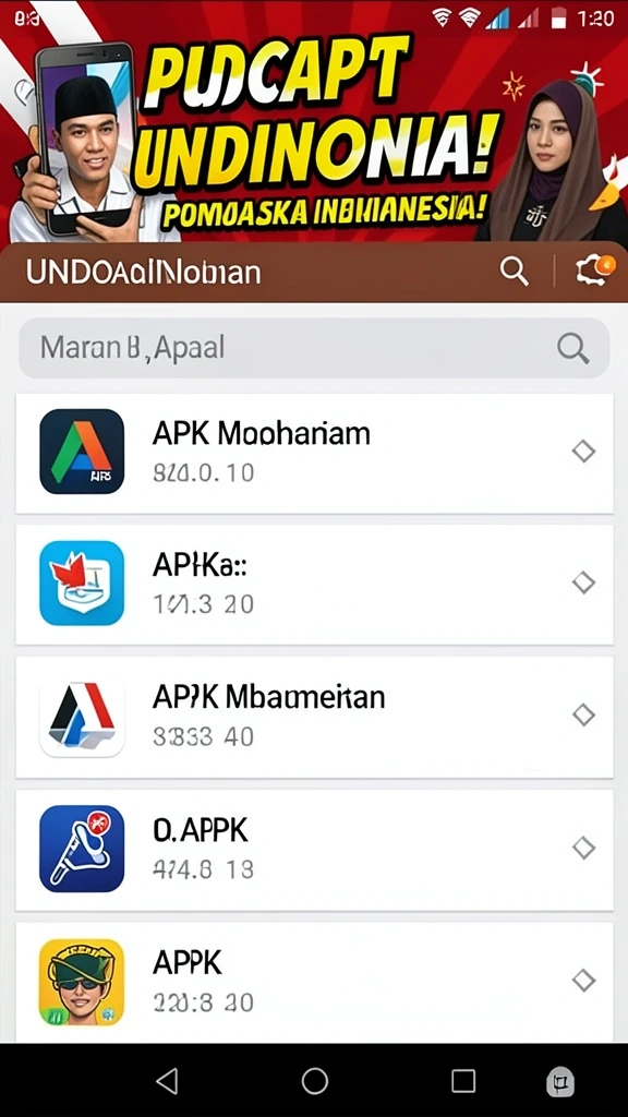 Tampilan antarmuka yang ramah pengguna.