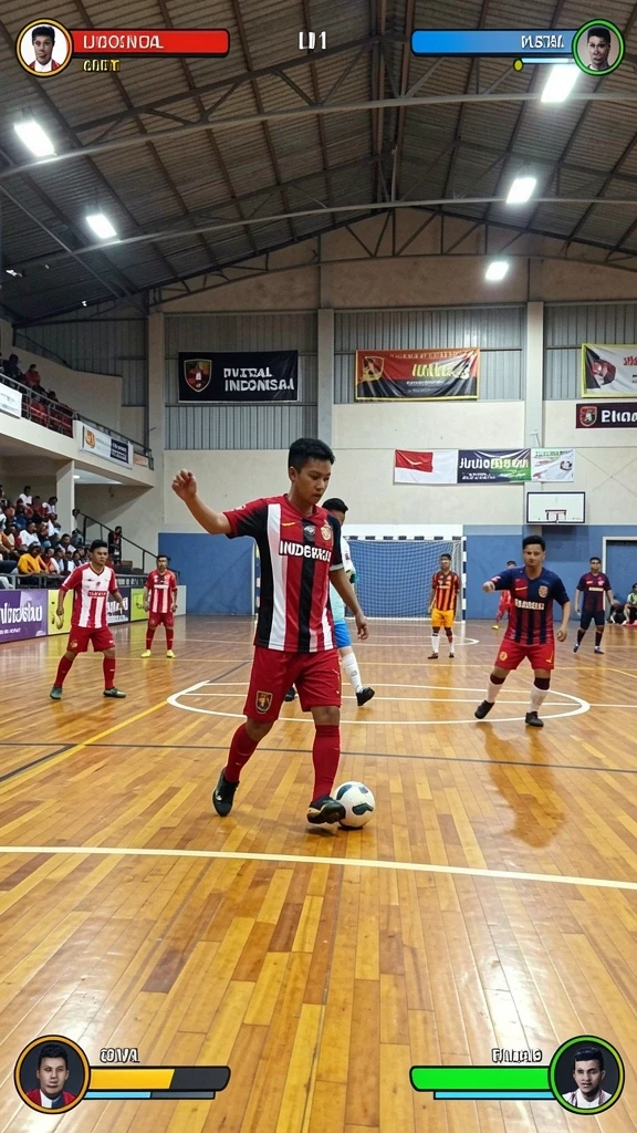 Screenshot menampilkan grafis yang menakjubkan di D200M.