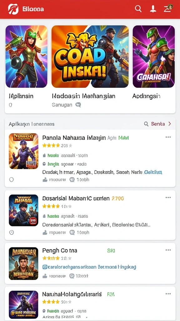 Tampilan antarmuka yang menarik dan mudah digunakan.