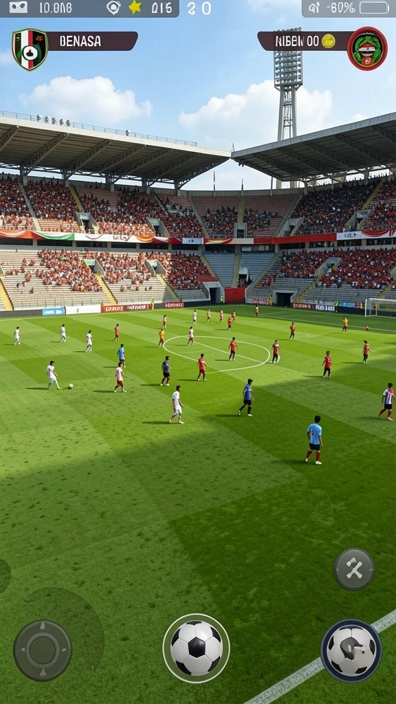 Tampilan awal game FO8 yang menarik dan interaktif.
