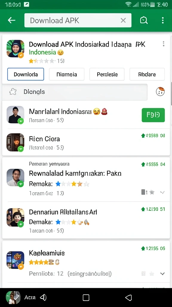 Tangkapan layar memperlihatkan antarmuka pengguna yang menarik.