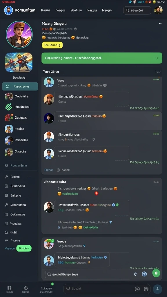 Beragam pilihan permainan yang seru dan menantang.