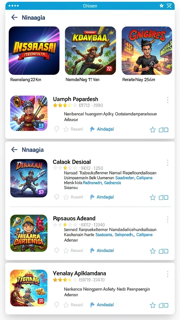 Beragam jenis permainan slot yang memukau.