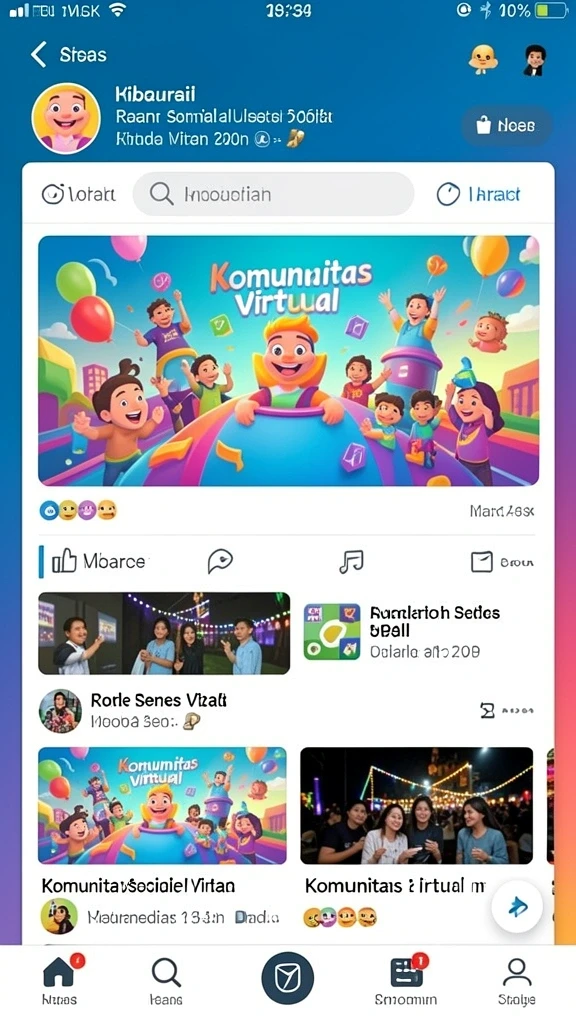 Tampilan antarmuka yang menarik dan mudah dipahami.