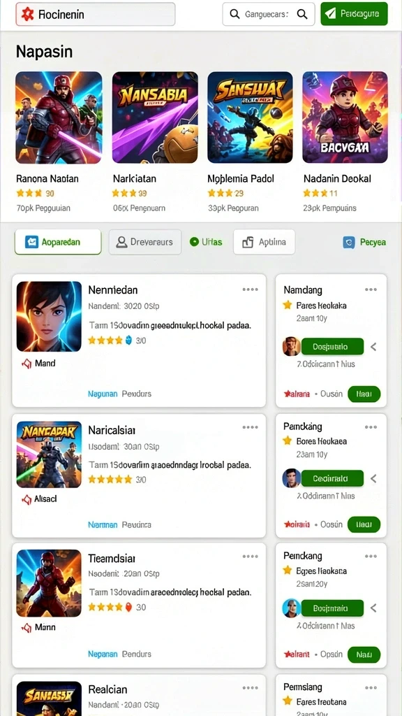 Tampilan antarmuka yang ramah pengguna.