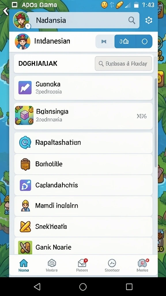 Tampilan antarmuka yang modern dan user-friendly.