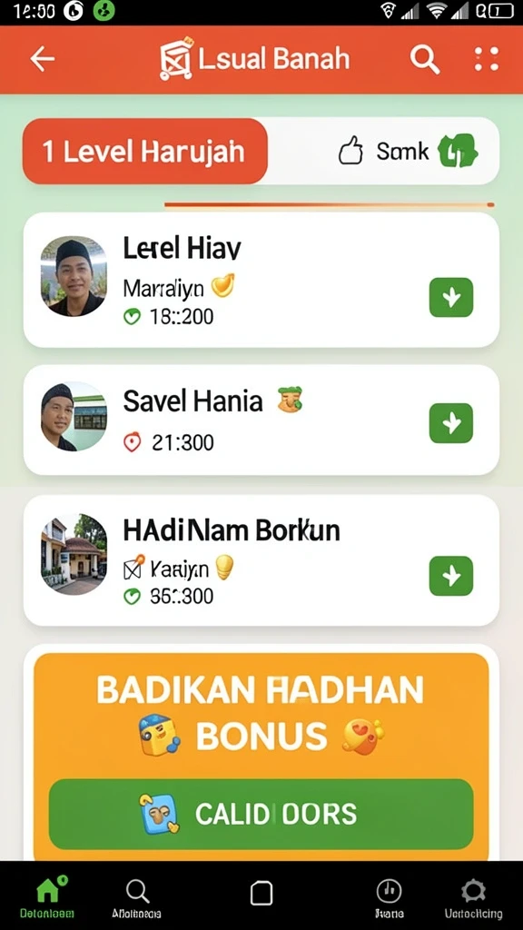 Karakter unik yang bisa dipilih sesuai dengan gaya bermain.