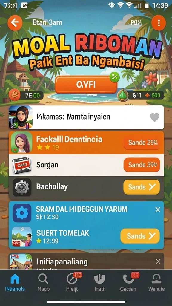 Event menarik dengan hadiah fantastis.