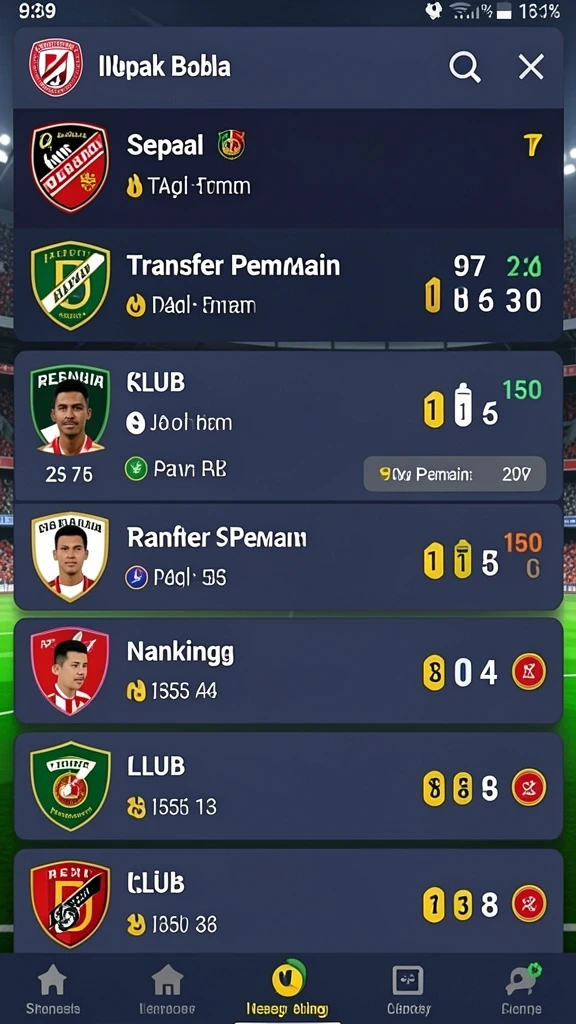 Tampilan antarmuka yang menarik dan user-friendly.