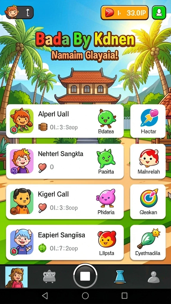 Interaksi sosial yang seru di multiplayer.
