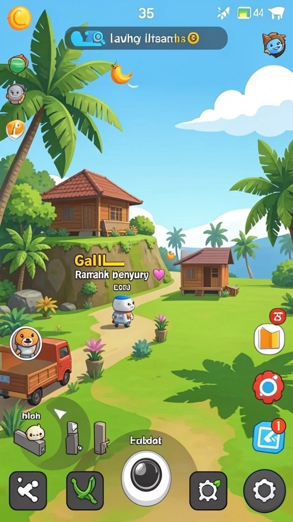 Fitur interaksi yang memungkinkan pengguna berkomunikasi.