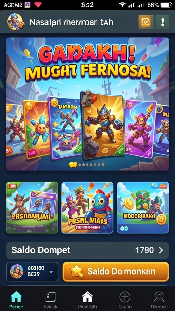 Karakter unik dengan kemampuan berbeda untuk dijelajahi.
