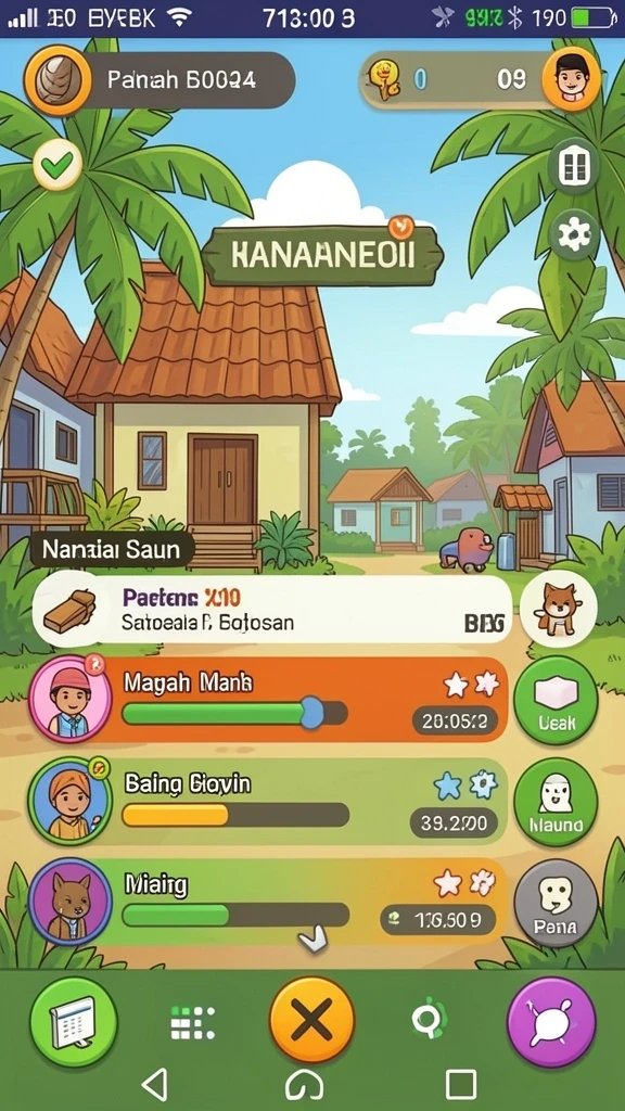 Karakter yang beragam dan menarik untuk dimainkan.